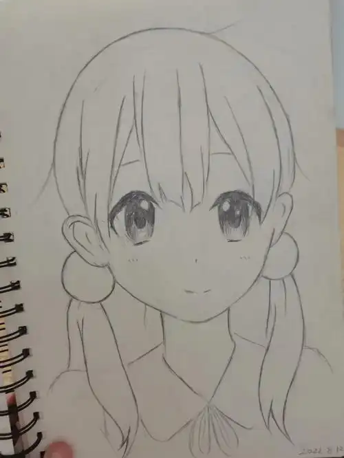 但是真的很喜欢画画就是说今后也要努力练习画画#新手画画  #二次元