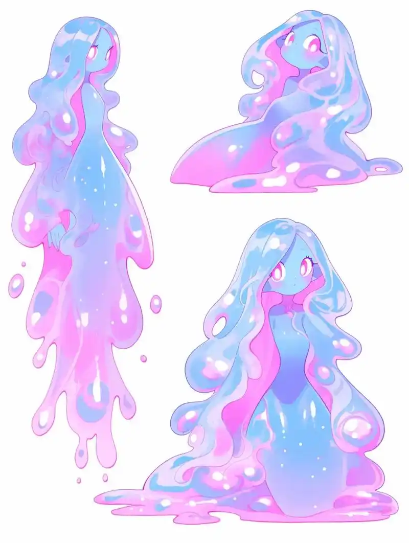 史莱姆女孩.#史莱姆 #史莱姆女孩 - 抖音