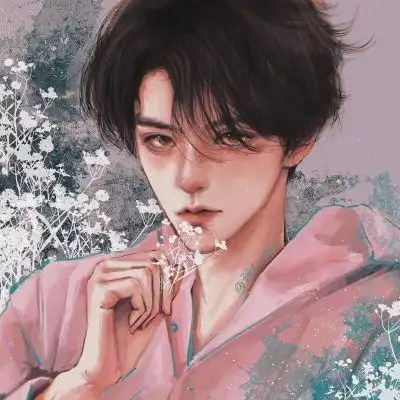 超酷文艺范手绘男头_男生头像_我要个性网