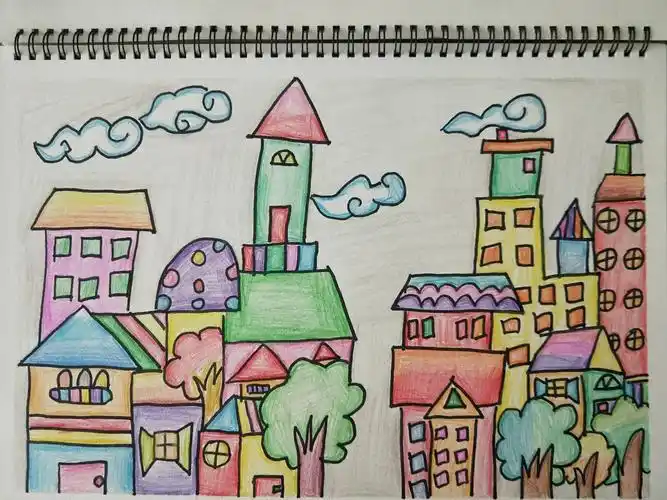 画画是我的最爱!它使我的生活变得丰富多彩.