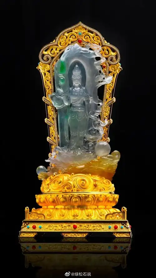 欣赏| 翡翠玉雕收藏重器《圣德观音》_高清图集_新浪网