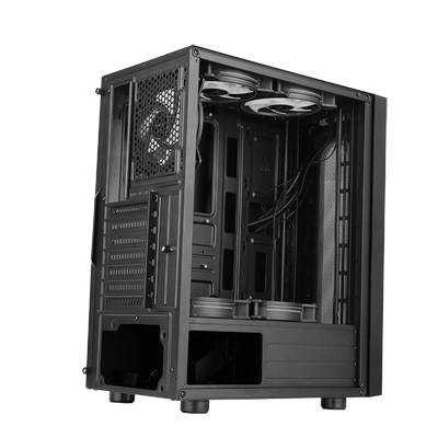 先马坦克电源逾辉巴洛克电脑机箱全侧透rgb游戏atx大板机箱背线