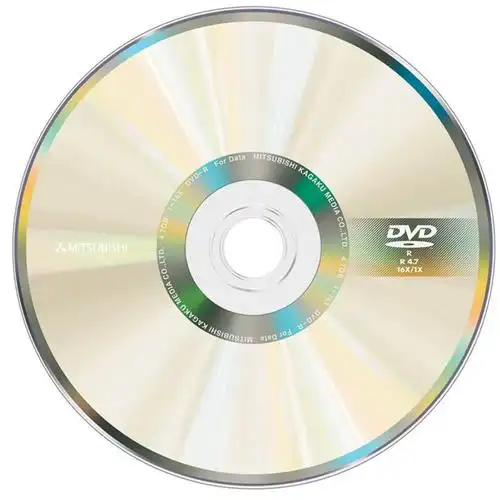 三菱(mitsubishi)16速 dvd-r 4.7g空白光盘 单片厚盒装 刻录盘 碟片