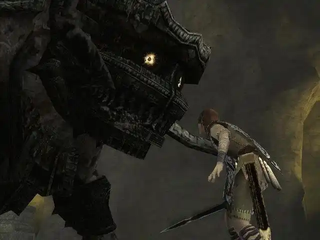 新浪游戏_ps2《旺达与巨像》中文版游戏画面