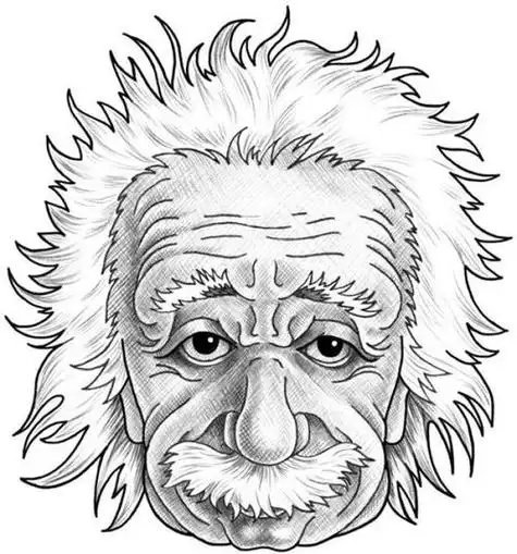 矢量图 手绘 素材 线稿 800842成龙 爱因斯坦 奥巴马名人动漫创意素描