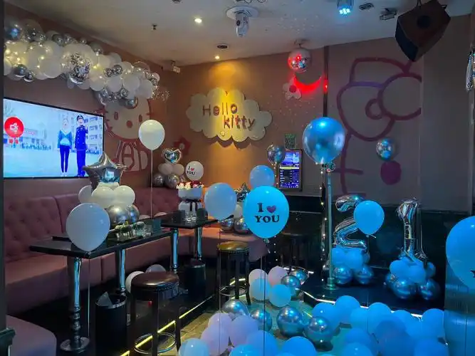 ktv生日包间布置