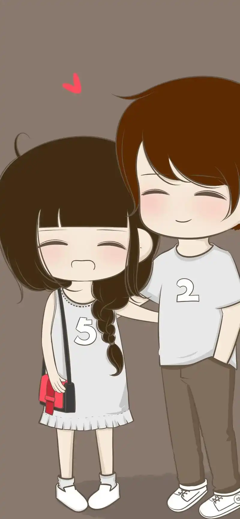 送你一张壁纸 #情侣头像 #高清手机壁纸 #欢迎 - 抖音