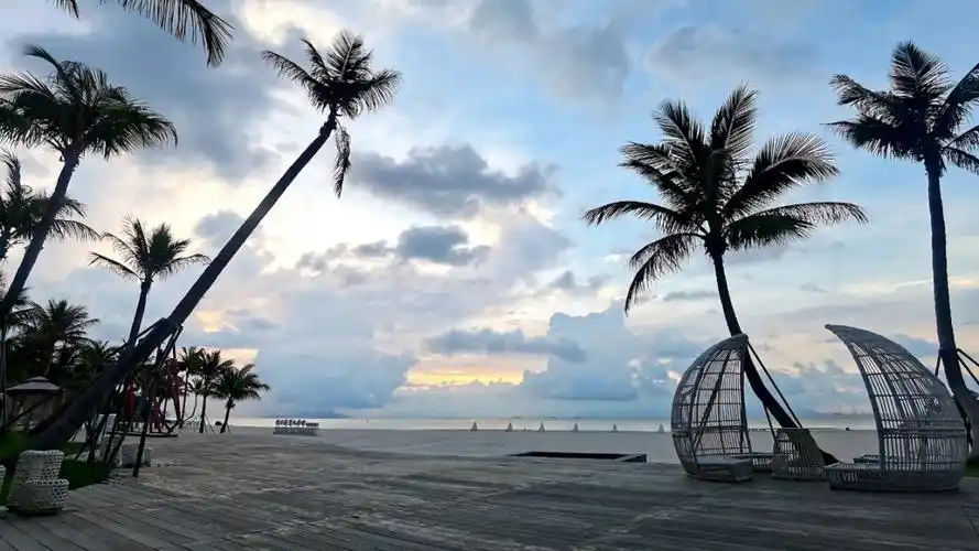 珠海最美白沙滩