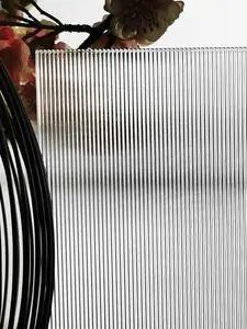 瓦楞波浪纹玻璃