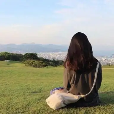 唯美意境女生头像背影图10