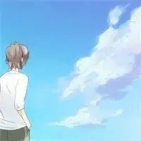 漂亮的卡通情侣背影头像