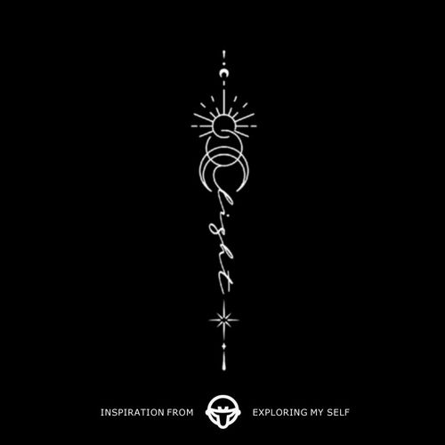 再变 白月光草本简约小清新持久防水纹身贴百搭女生腰背脊椎