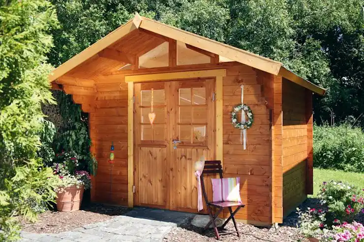 7个你可以在一个周末建造的花园外屋,自建花园小屋的图片