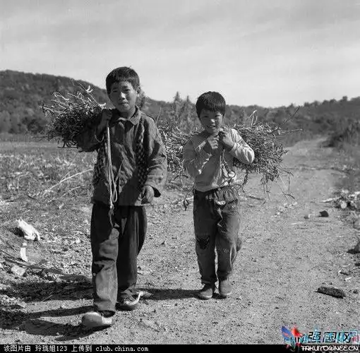 东北农村冬天的真实生活东北农村生活老照片