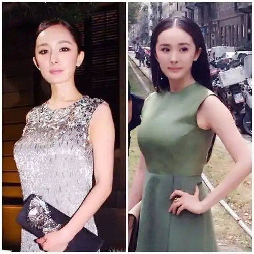 杨幂的胸为什么变大了