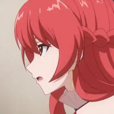 低头微笑的头像女