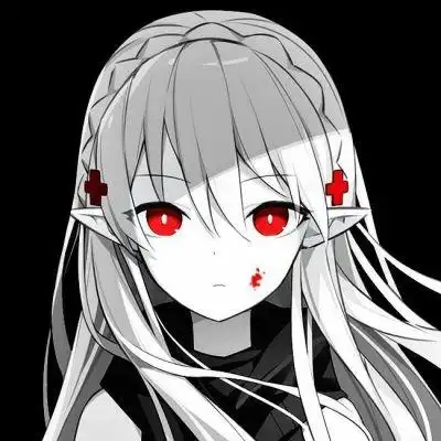 黑暗系女头像女生头像