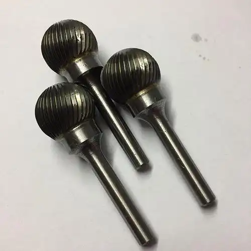 厂家直供金鹰d型圆球形硬质合金旋转锉钨钢磨头模具打磨专用加大