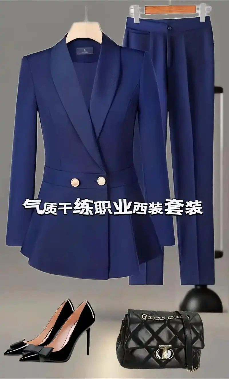 高级干练气质职业套装来咯!#职场女性西装套装推荐 姐妹们,高 - 抖音
