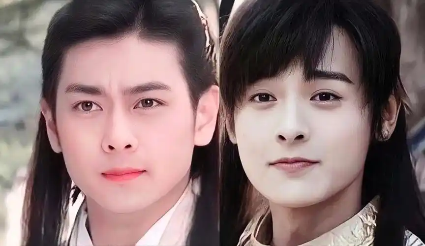 三版段誉王语嫣初见无情对比,你见过尿裤子的段誉吗?