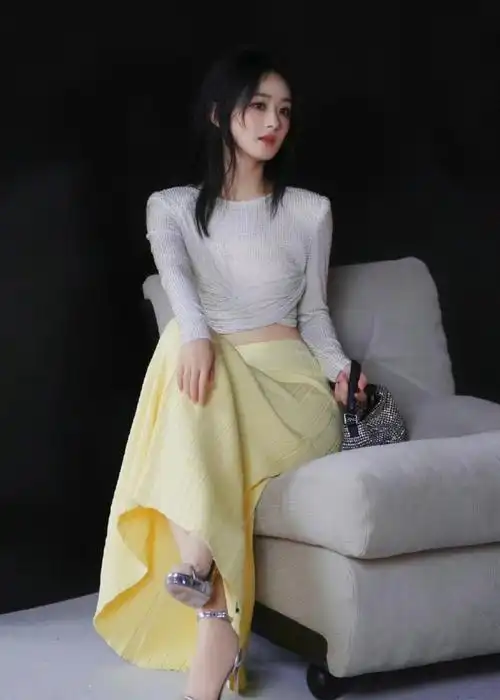 赵丽颖的面部折叠度##赵丽颖最新怼脸照