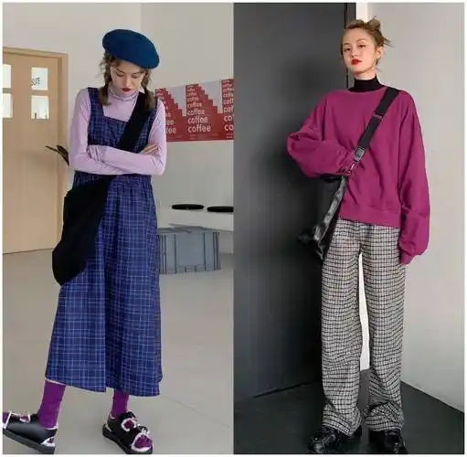 原创日系原宿风穿搭用服装色彩的混搭穿出个性的活力春装