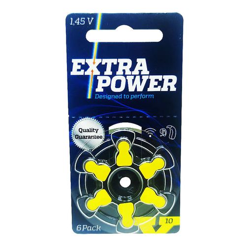 挚赫格英国进口extra power 助听器电池10 312 13动力王 原装西嘉出品