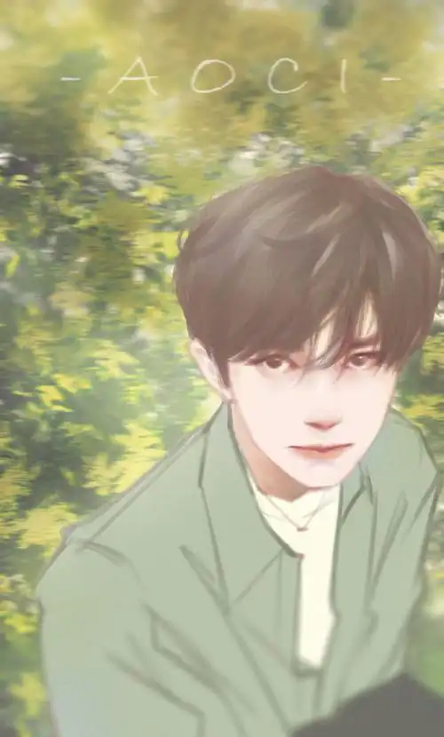 易烊千玺.图片来源于weibo@敖辞ynyi - 堆糖,美图壁纸兴趣社区