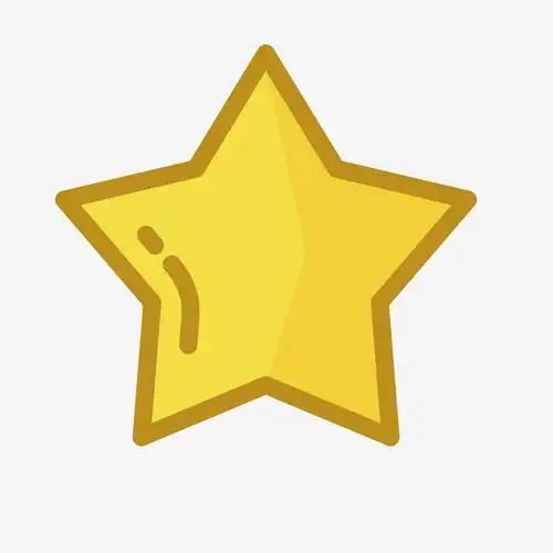 可爱星星手绘创意矢量免抠图png