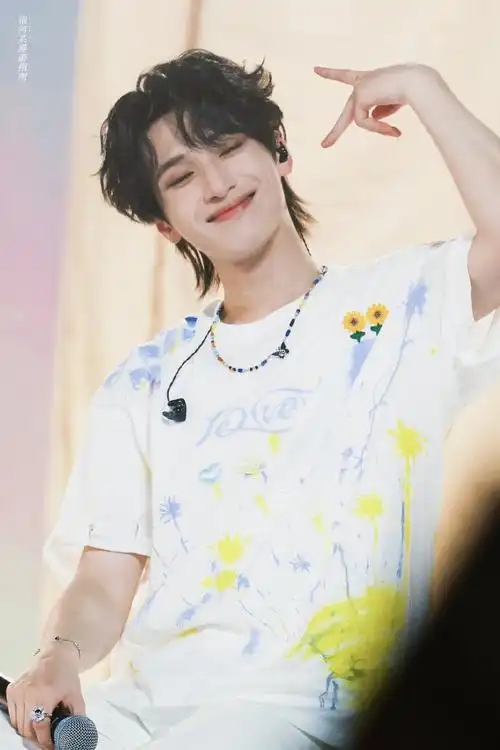 严浩翔小熊包##严浩翔比耶歪头笑