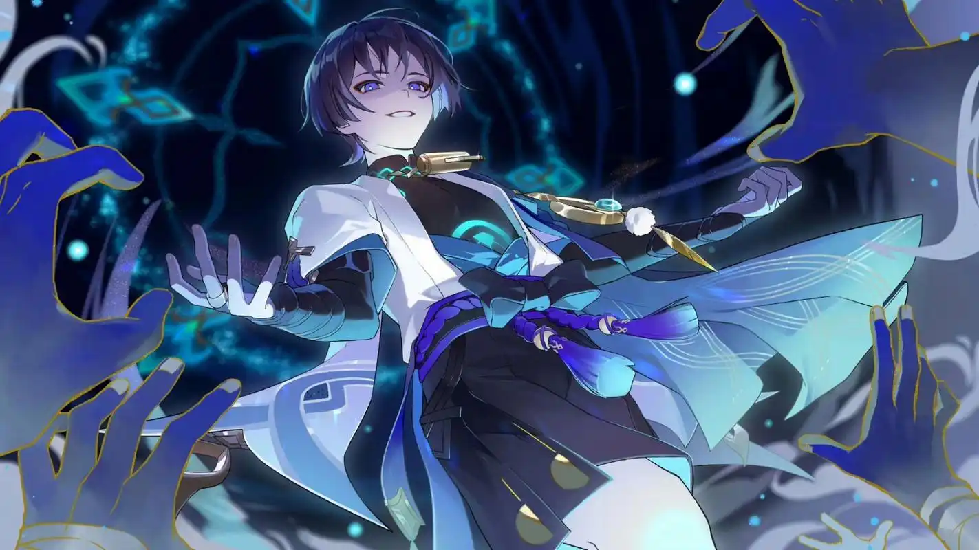 82散兵壁纸 82散兵 	 82原神同人作