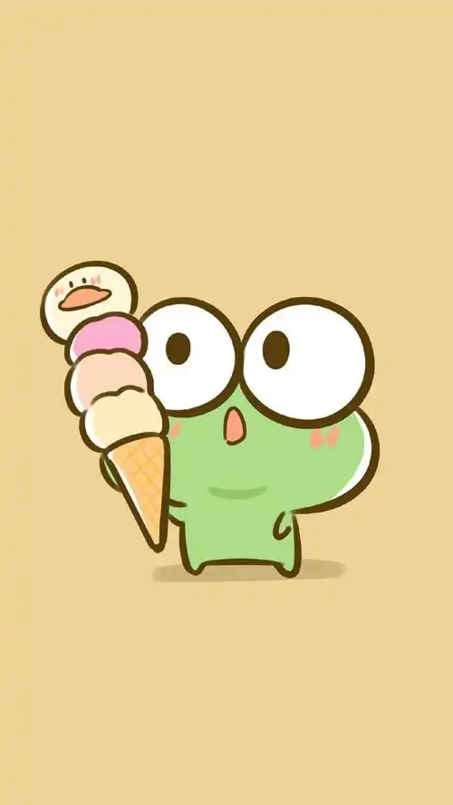 萌系小动物可爱卡通手绘