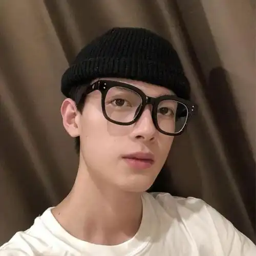 韩版复古方形镜框男潮眼镜帅气防蓝光大脸粗黑框眼镜架近视带度数 亮