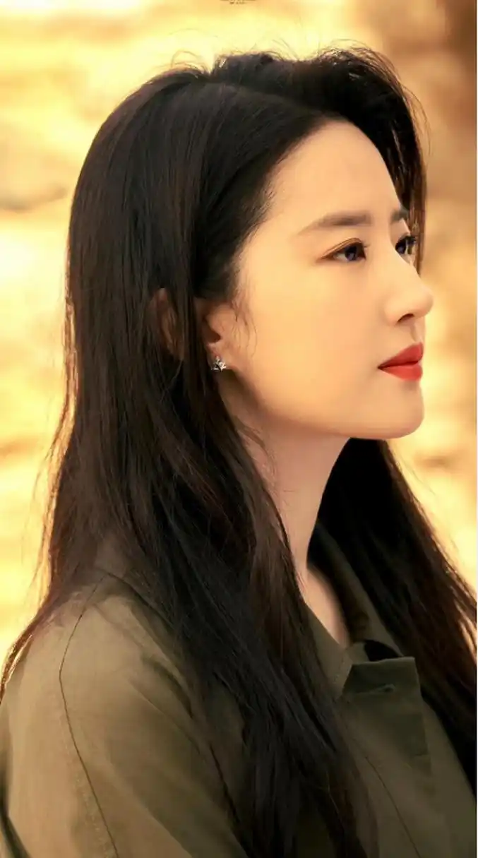 刘亦菲唯美壁纸#刘亦菲侧颜