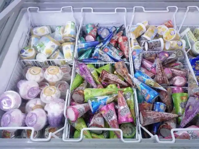 冰淇淋基本上全部到货了,这几天会陆续到超市陈列,请商场准备好位置