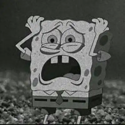 丧系图片动漫海绵宝宝