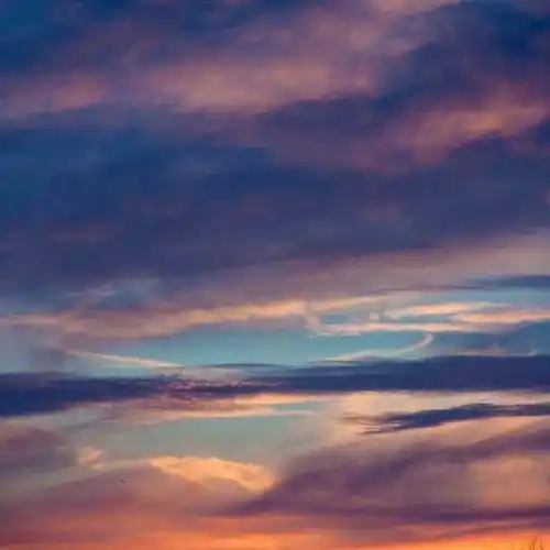 唯美天空风景头像梦幻色彩的天空图片