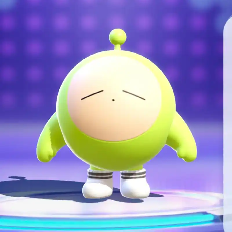 橡皮泥做了个小绿蛋 (做的不好,不喜勿喷)