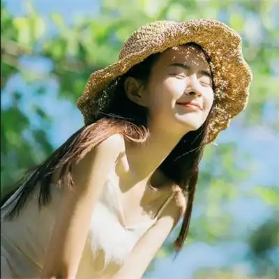 干净好看的温柔微笑真人女头图片 很治愈很温馨的美女图片头像_女生头