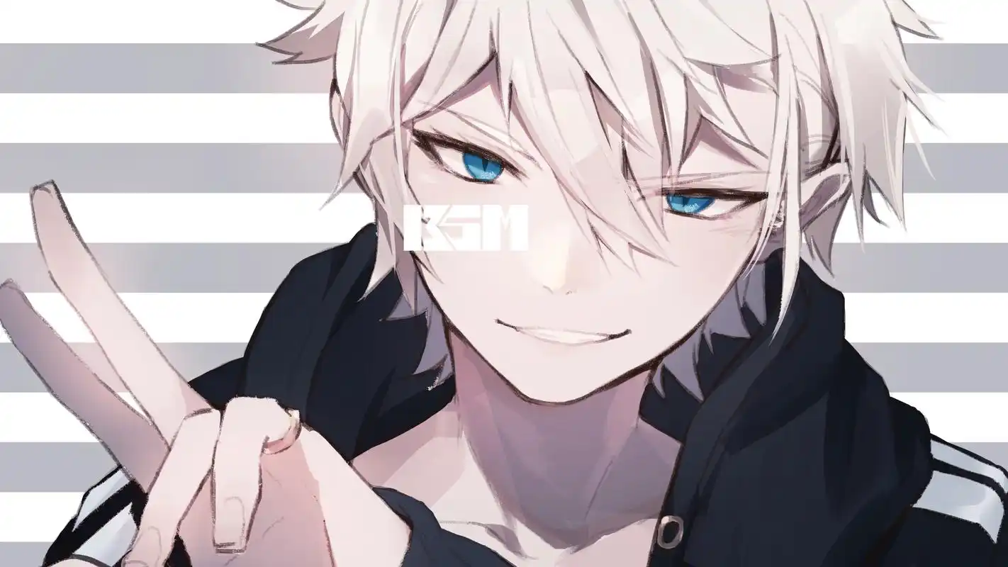 画师「bsm-135」作品欣赏:造型酷帅的二次元美少年插画