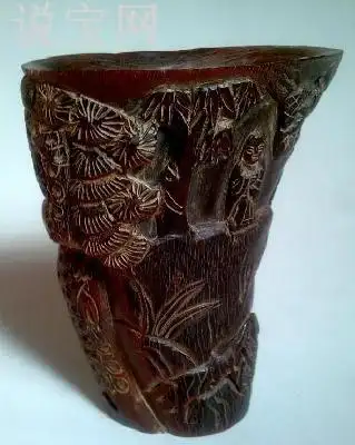 高清:仿犀牛角树脂 犀牛角工艺品树脂