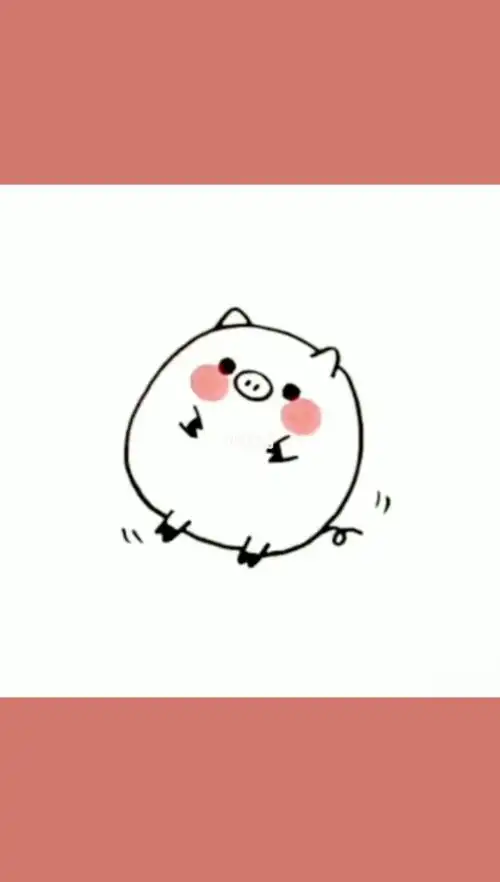 简笔画教程手绘简单卡通可爱小猪