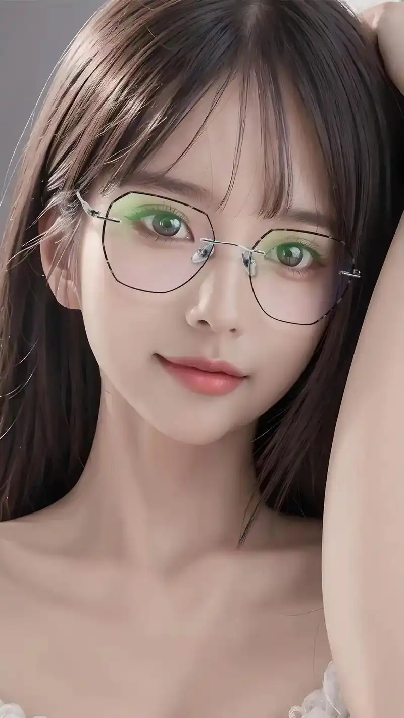 戴出了高级感 #带眼镜的女生 眼镜渐渐成了一种装饰,不近视 - 抖音