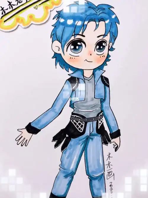 我和邻居哥哥比赛画唐三