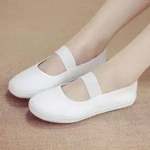 儿童方口布鞋男图片