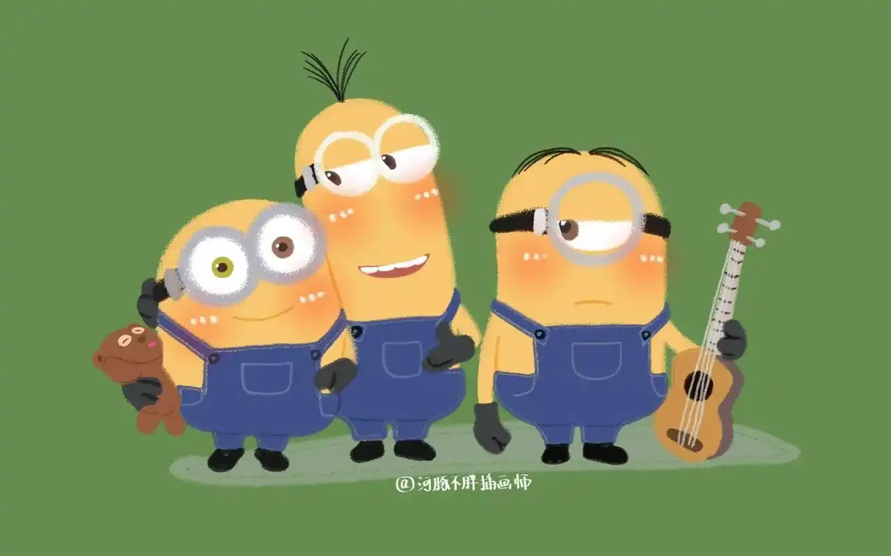 小黄人可爱电脑/ipad壁纸 报告!更新!