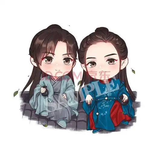 山河天涯客古风令周子舒温客行动漫影视周边亚克力挂件仿珐琅徽章