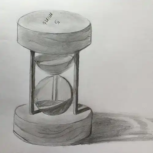 以下是初入门素描画几张