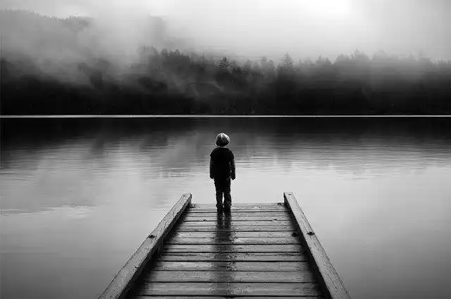 孤独地挣扎,挣扎,你很害怕,这个城市里只有你一个人,你怕你死了都没有