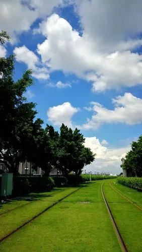 广州的蓝天白云